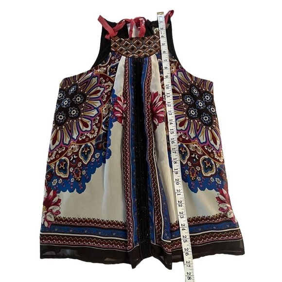 Anthropologie One September Nala Tank‎ Sz XS Multi Paisley Embroidered (L10257) - Picture 8 of 8